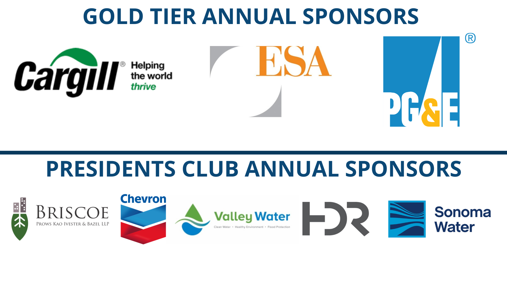 Bay Planning Coalition 2026 sponsors